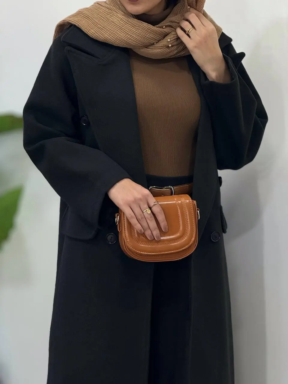 پالتو فوتر بلند آستردار دلینا